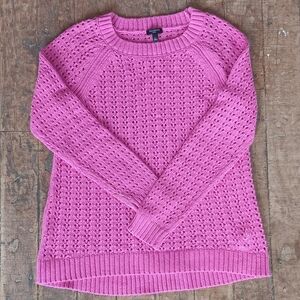 TALBOTS Pink Knit Summer Sweater